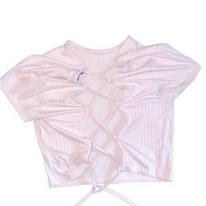 Pink Crop Top